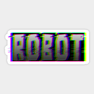 Robot Sticker